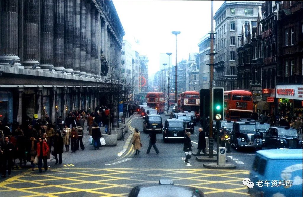 老照片1978年世界大城市街景