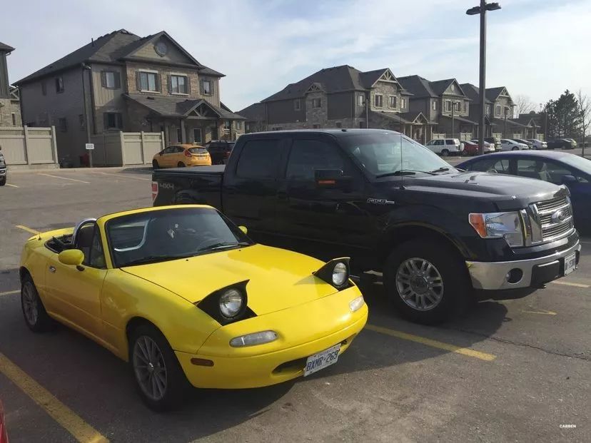 那台我自己动手换了手动变速箱的初代目miata改装案例