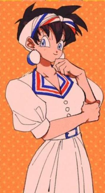 短发的比迪丽颜值下降不少,好在画师给力,短发的比迪丽一袭时尚靓装