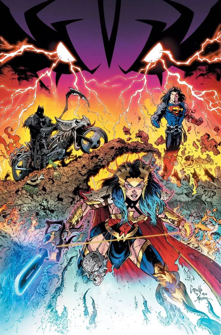 漫画死亡金属预览放出新邪恶蝙蝠侠登场地狱女王降临