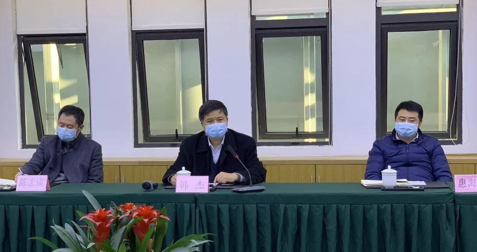 汇热点浙江省商务厅副厅长韩杰一行莅临我司调研复工工作了解出口经营