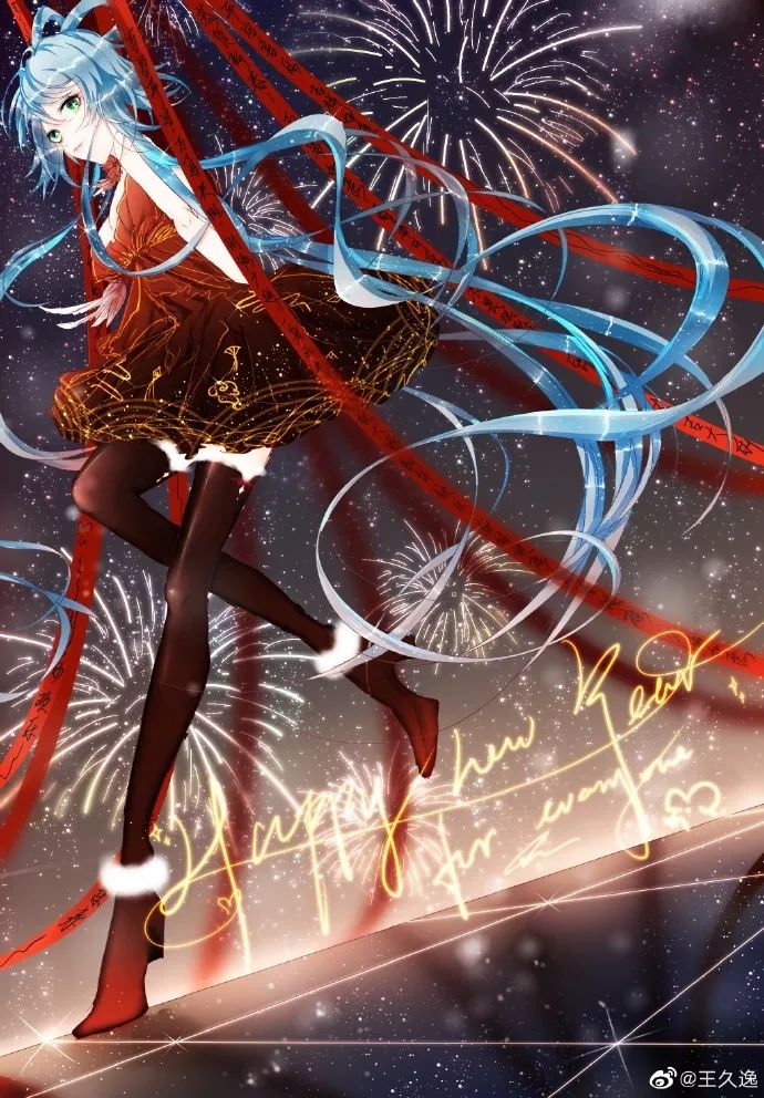 微博画师:王久逸微博画师:眠眠枸杞子新年&元宵主题疫情期间宅在家里