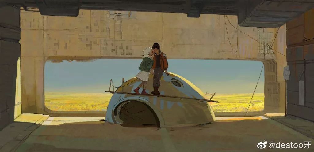 灵活运用光影和色彩进行叙事性表达画面充满荒芜感和神迹感崖牙