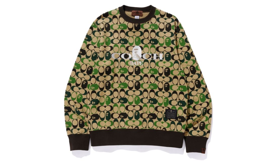 朝闻播报丨abathingape03xcoach联名系列单品正式出炉啦