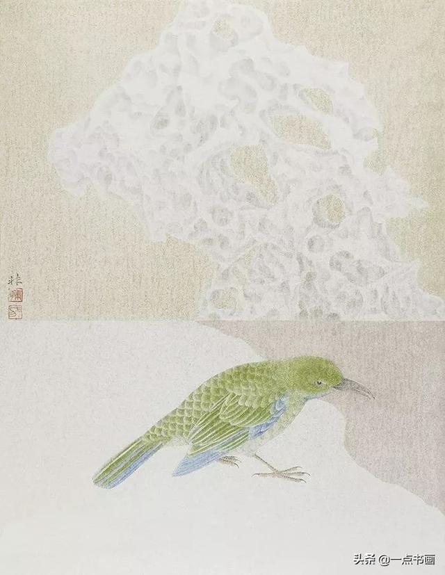 一花一世界一树一菩提韩非国画欣赏