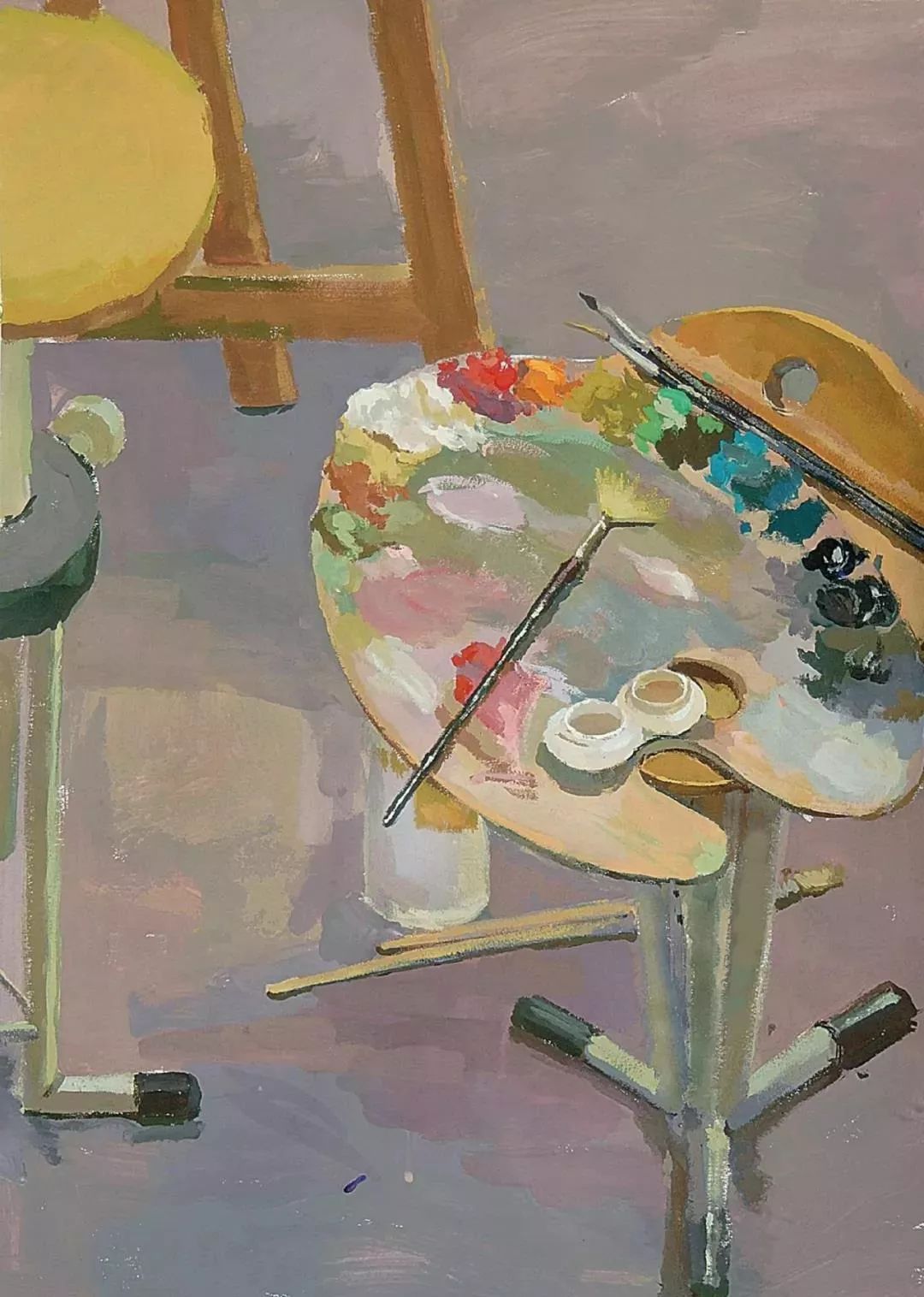 清华美院基础部学生色彩作品精选高清收藏版