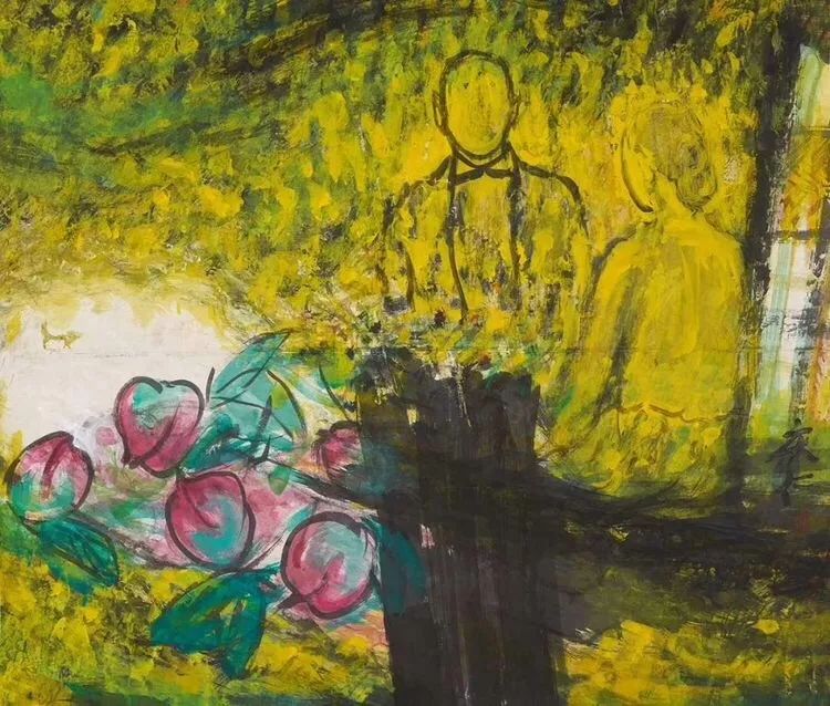 贾平凹老师书画展作品欣赏