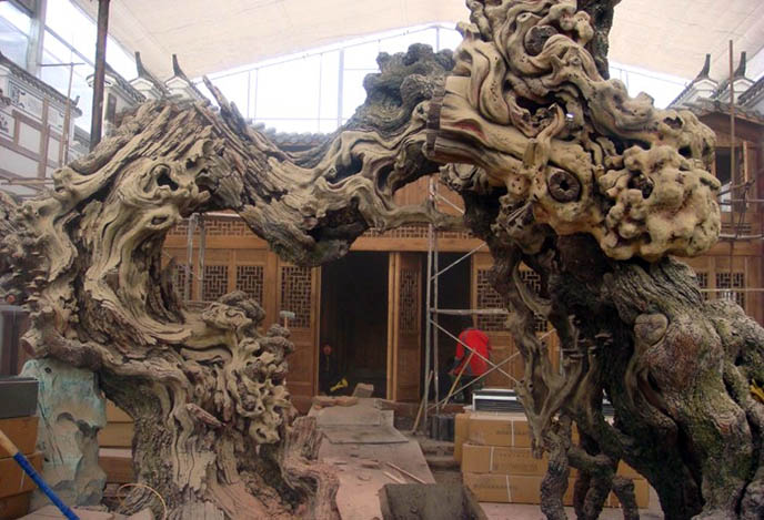 让仿真树充满生机活力仿真树与仿真树大门以人为本的细节设计