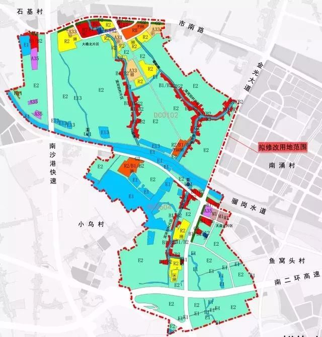 在去年年底,星河以超100亿元的投资预算确定操刀东涌镇南涌,鱼窝头两