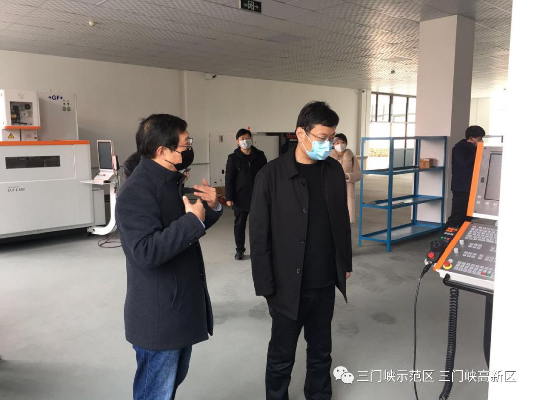 科技创新之九市科技局局长吴刚到示范区高新区调研科技创新工作
