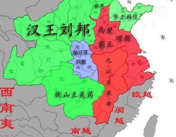 可以趁项羽和刘邦鹬蚌相争,都筋疲力尽的时候把他们一网打尽,一统天下