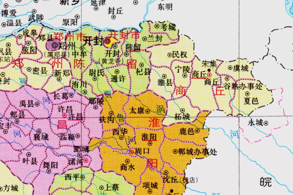 河南省的區劃調整10多年時間裡為何被分走了5個縣