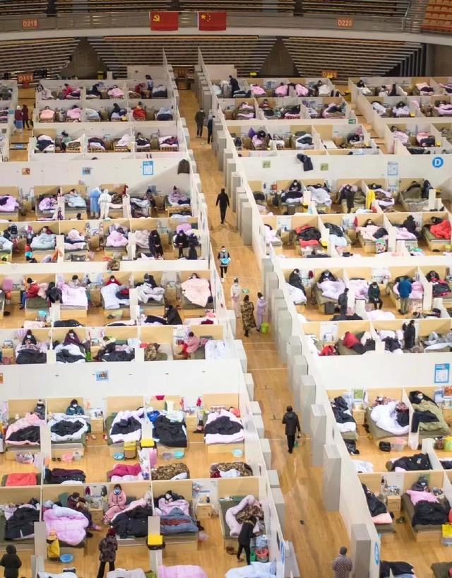 原创看看48小时建成的江汉方舱医院长什么样