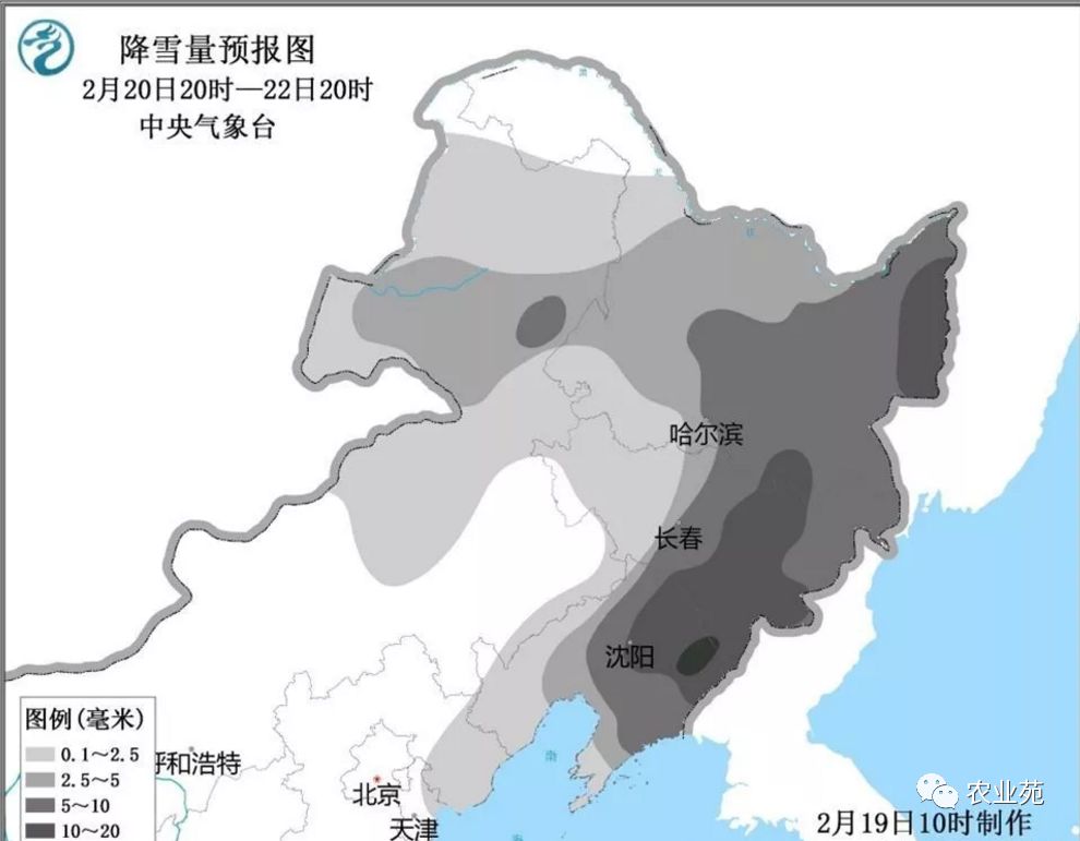 此轮降雪自西向东,主要影响东北三省大部地区(降雪量最大地区为辽宁
