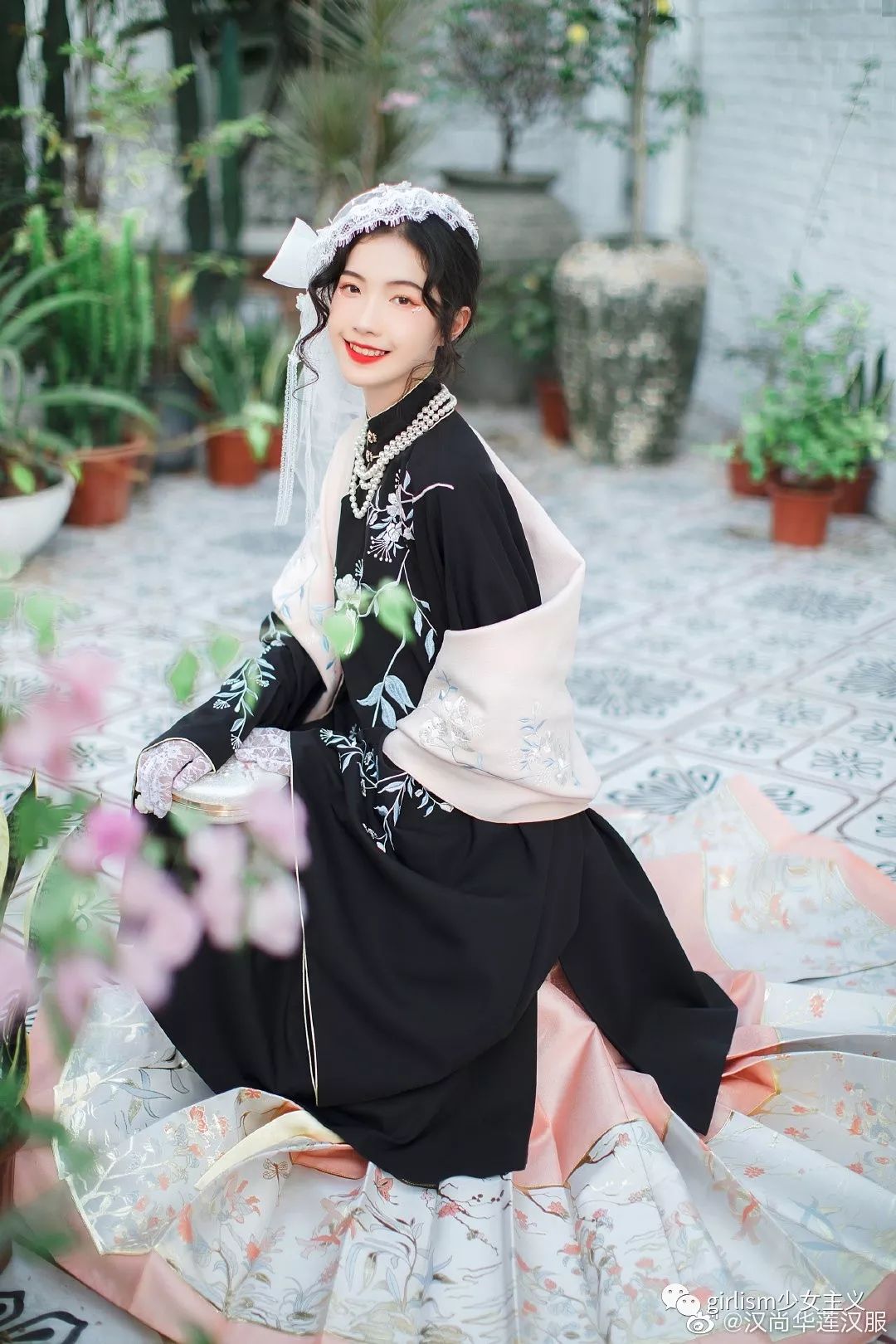 汉服与lolita的绝美搭配双坑少女看过来