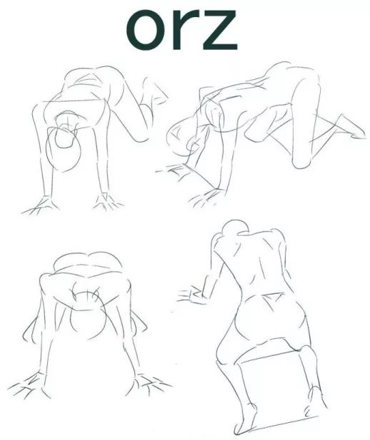 800人体姿势的参考素材分享