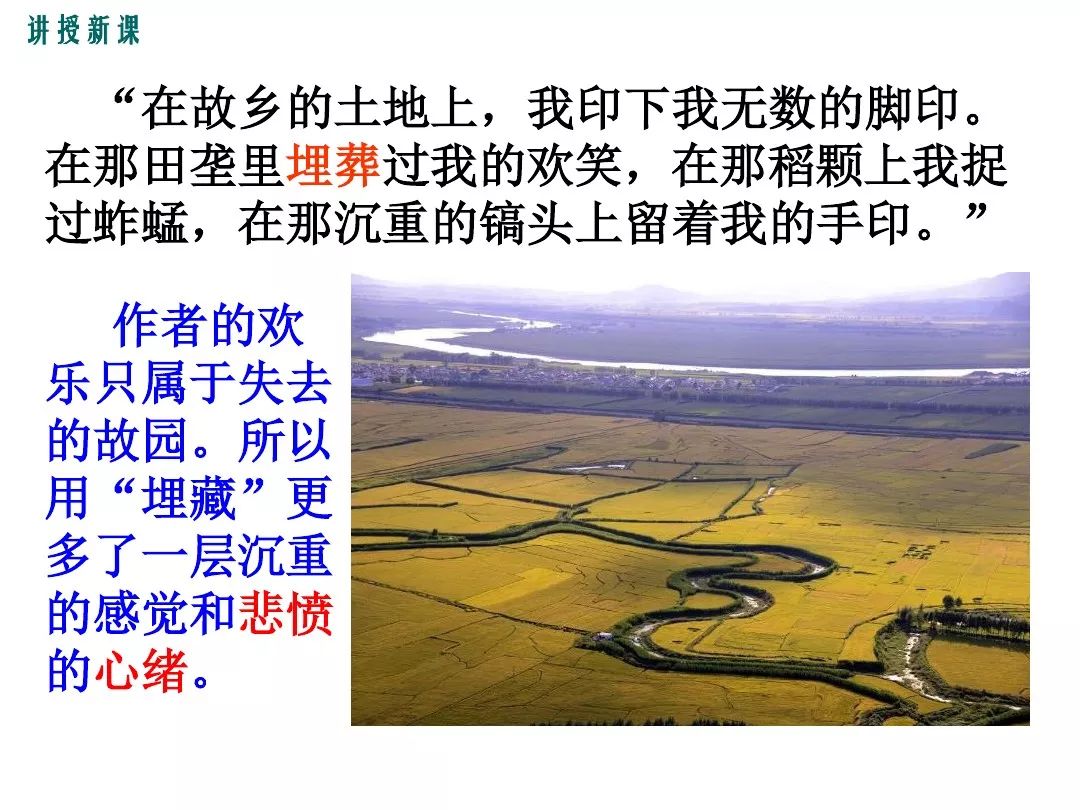 部编七年级语文下册第7课土地的誓言图文解读