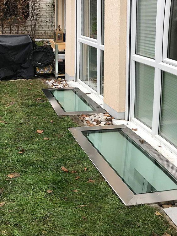 加盖玻璃改花园一楼地下室这么改和阳光房比物业都没法说违建