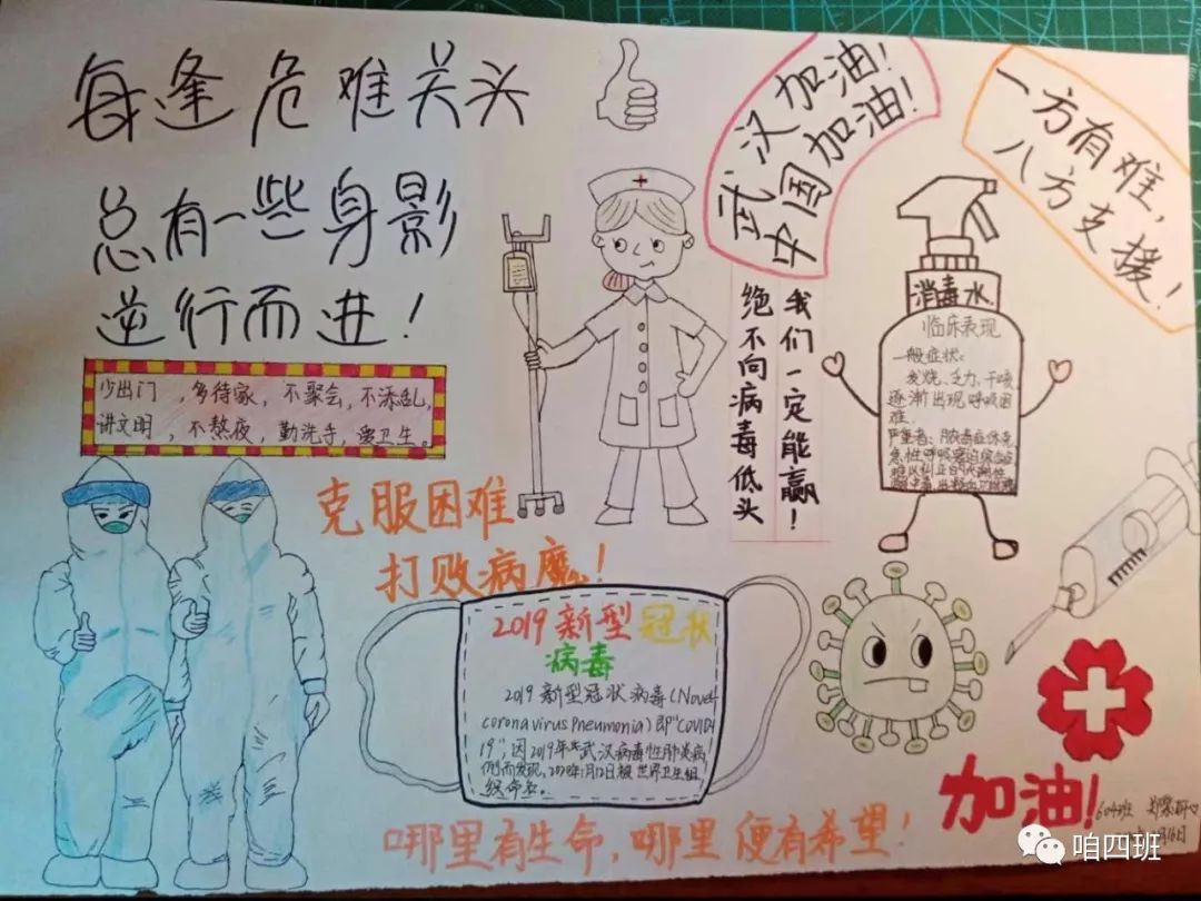 丽水市实验学校604七色花中队创作手抄报集结号