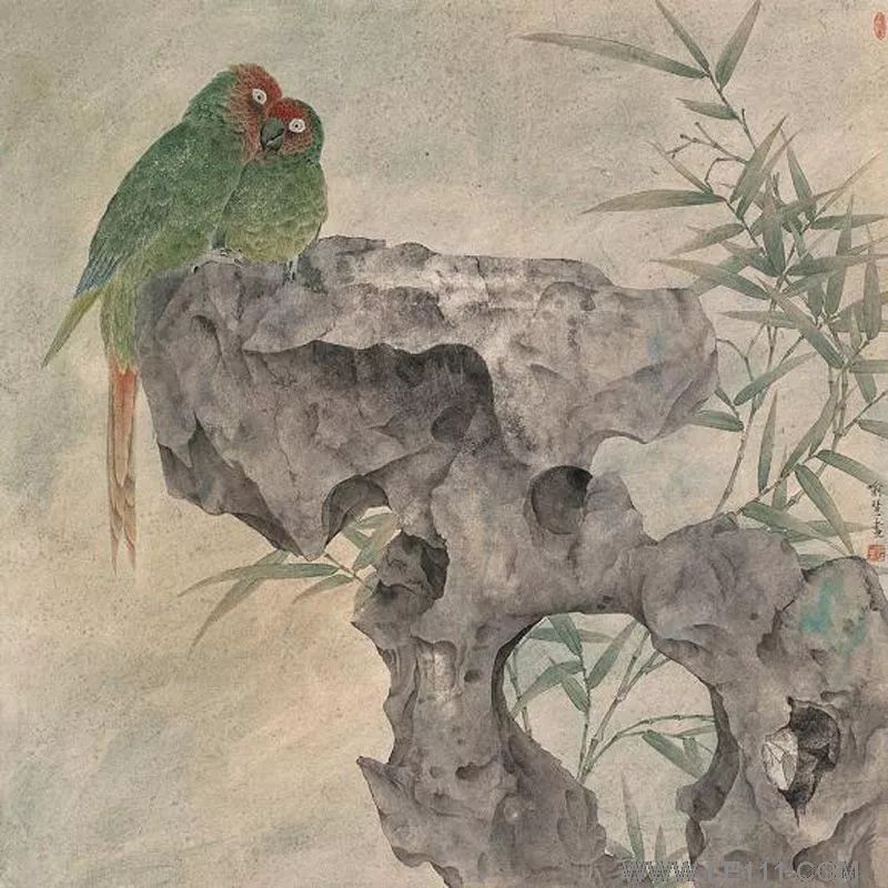 从唯美花卉到枯石飞鸟,使她名扬画坛_喻慧