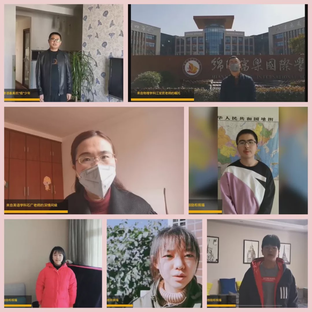 爱与责任的最美诠释富乐战疫少年李映德政每天的家庭团聚是视频连线