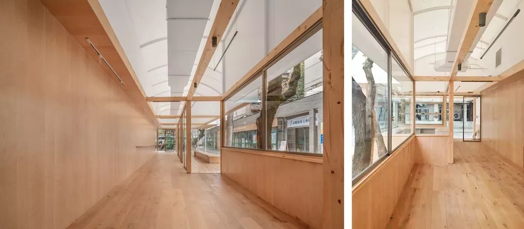 成都这处150㎡的半开放式空间,顶部使用了膜结构,真是点睛之笔!