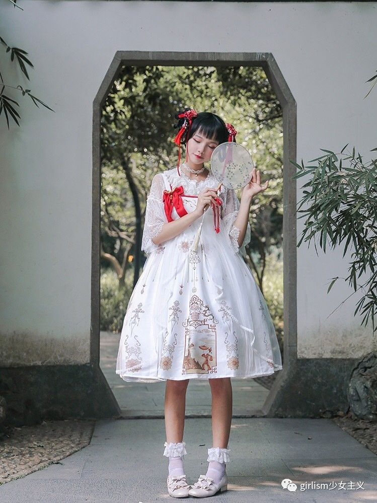 汉服与lolita的绝美搭配双坑少女看过来