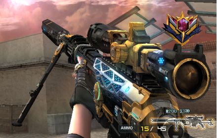 在先遣服中,枪王排位荣耀奖励中出现了m4a1-紫狱,而枪王之王精英赛中