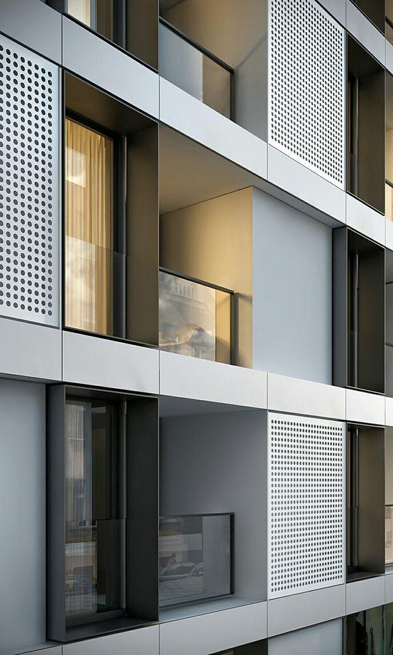 方块组合建筑立面精选