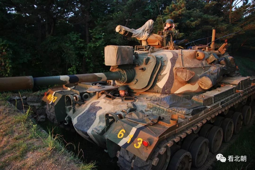 巴顿的夕阳韩国的m48a3k巴顿坦克图集