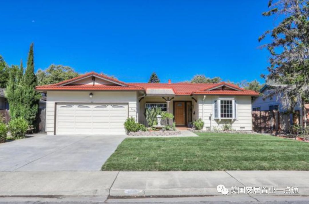 910 san marcos cir,mountain view, ca, 94043房型;4个房间, 2个卫生