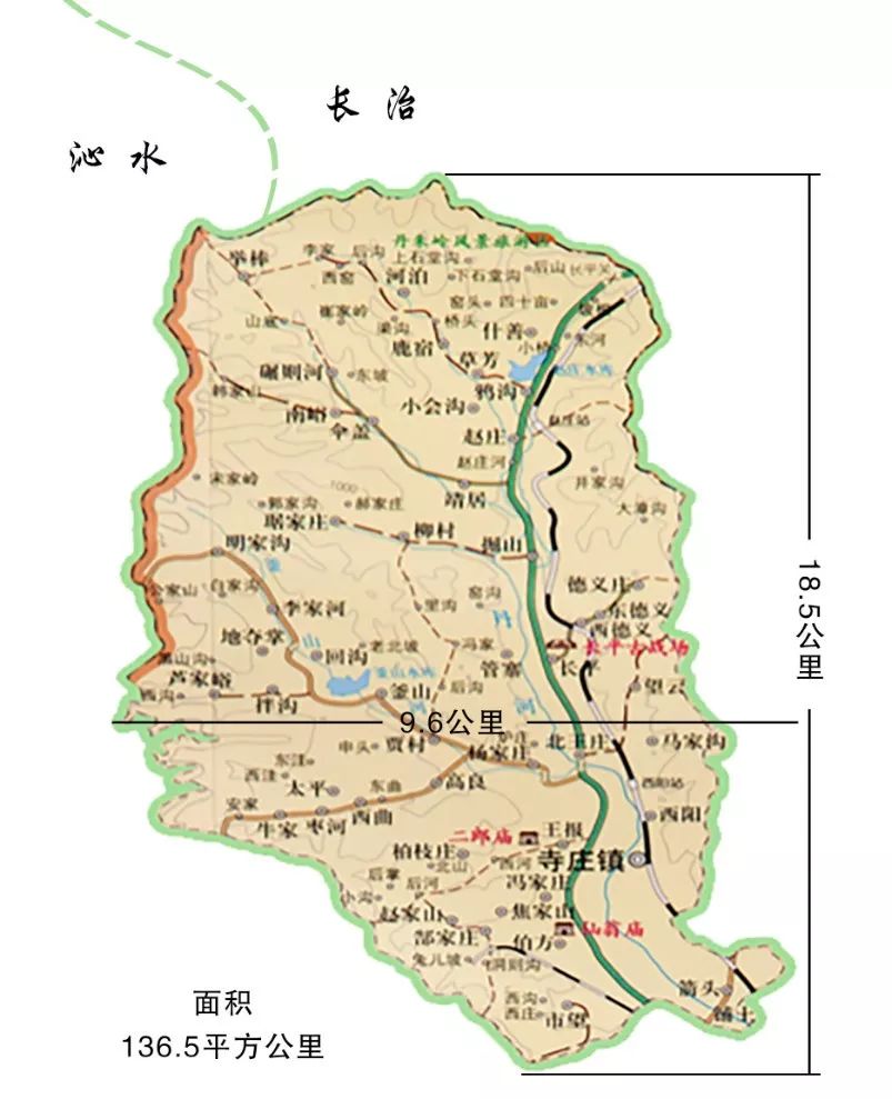 寺庄乡地图图片