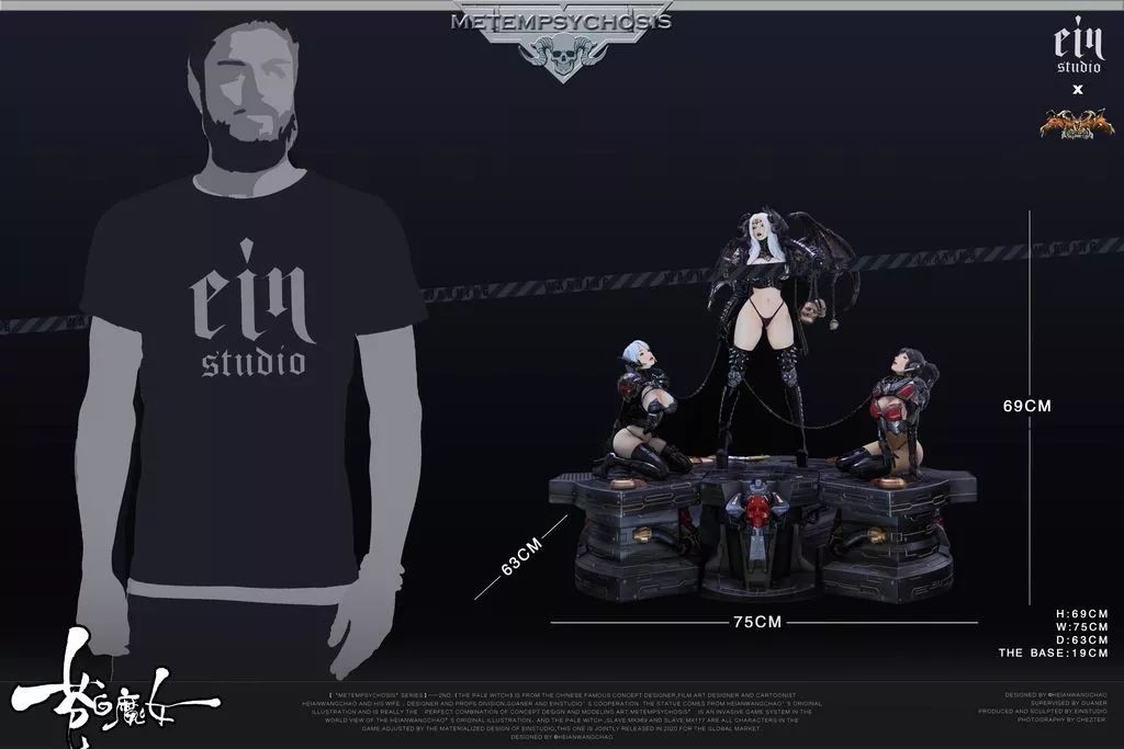 einstudio黑暗王朝罐儿联名系列第二款苍白魔女即将开售