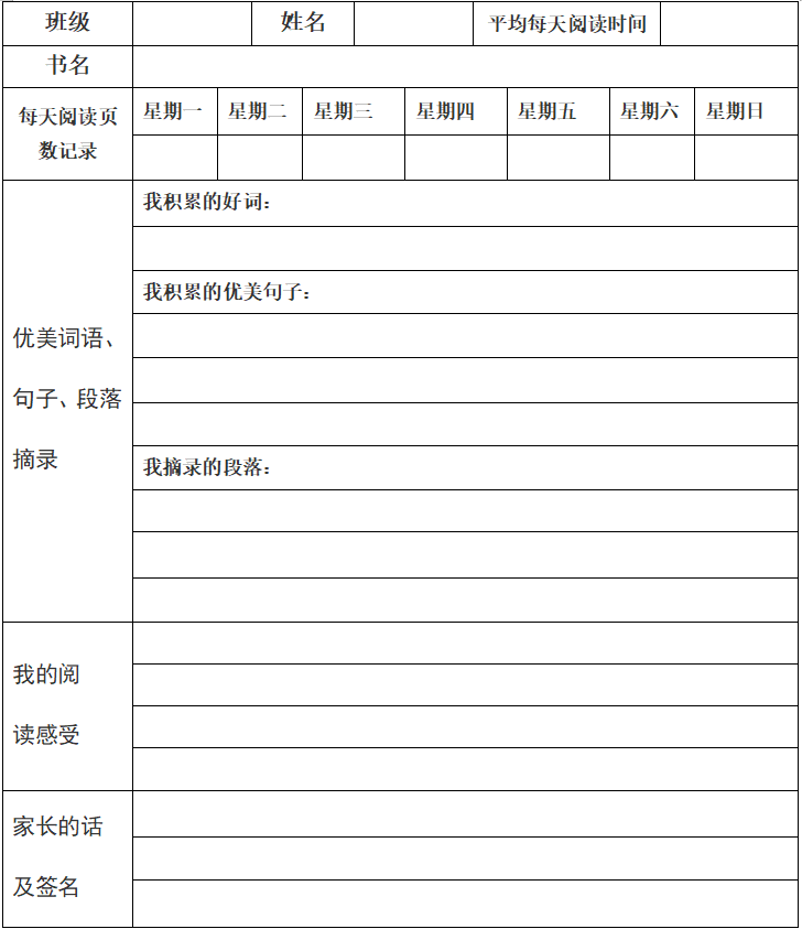 如某校制定了如下阅读清单:教师应协同家长指导学生开展有效阅读.