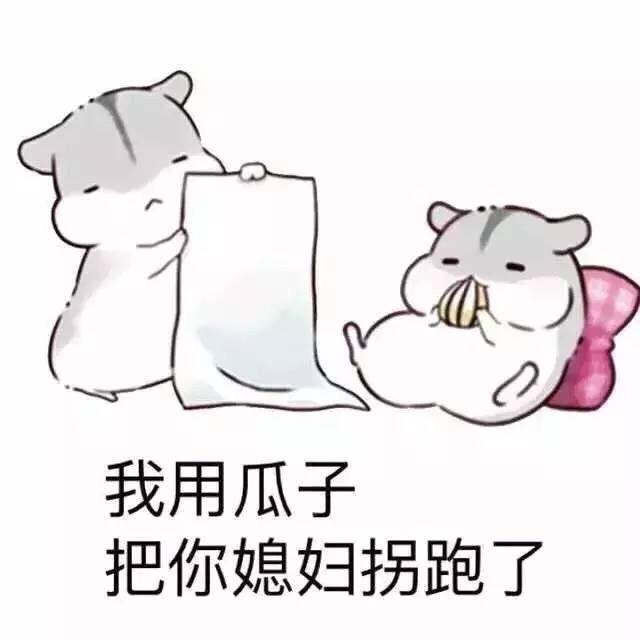 小仓鼠哄老公污表情包图片