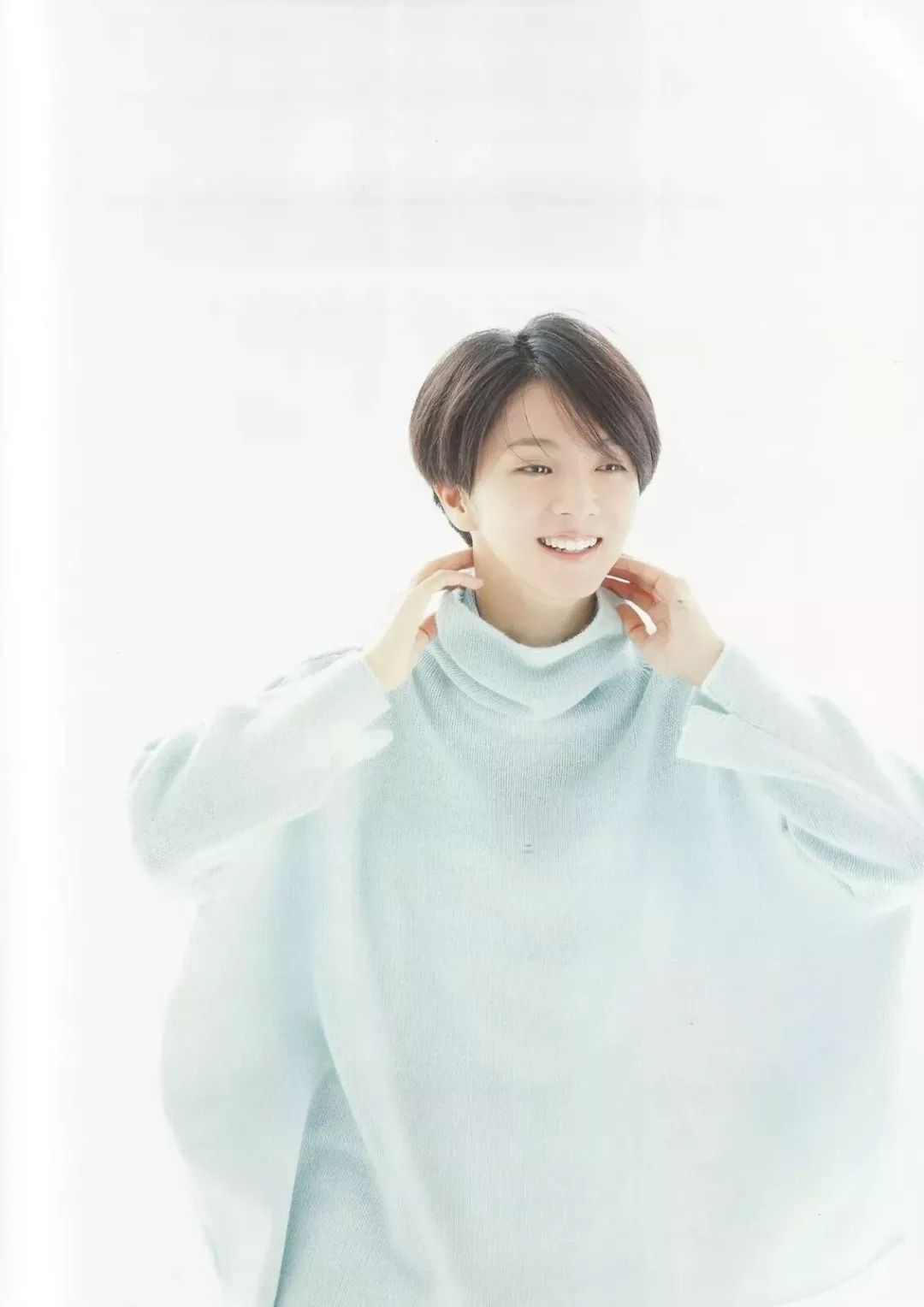 32岁的"高中生"满岛光,是全日本都宠爱的百变影后!_短发