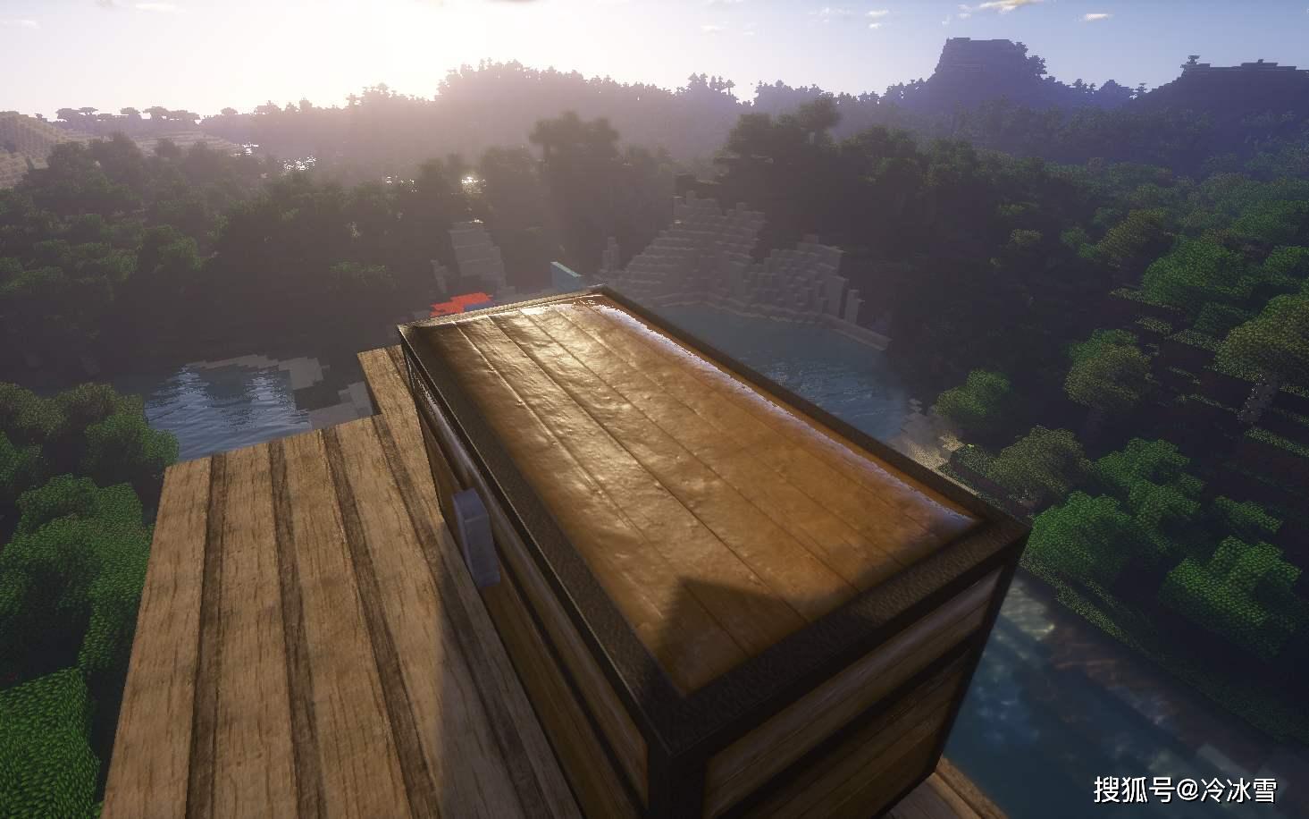 我的世界:超真实光影,这是"真实世界"?我闻到了显卡的香味