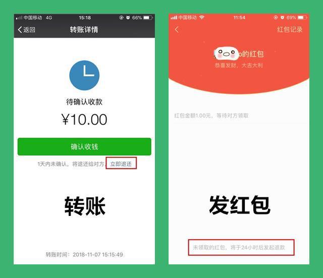 微信紅包和轉賬有什麼區別微信能否轉賬到支付寶一一為你解讀