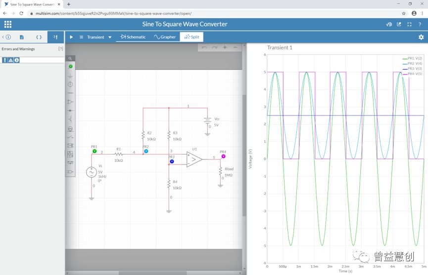 multisimlive浏览器线上仿真实验随时随地做