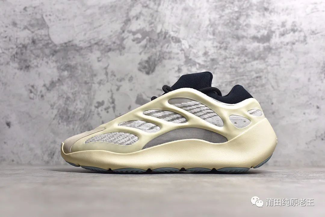 純原yeezy700v3azael異形開箱測評細節實拍