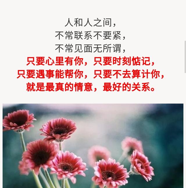 人和人,靠的是真心,不是套路,日久见人心