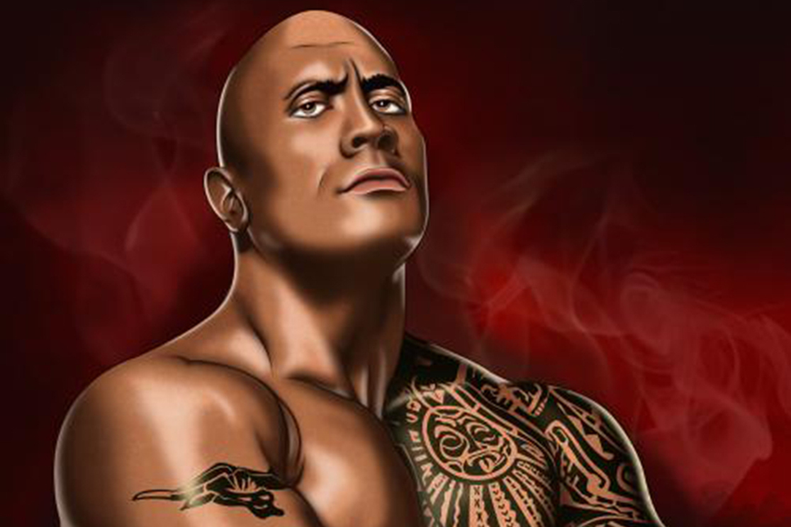 岩石重返wwe舞台,万众期待,夹道欢迎!