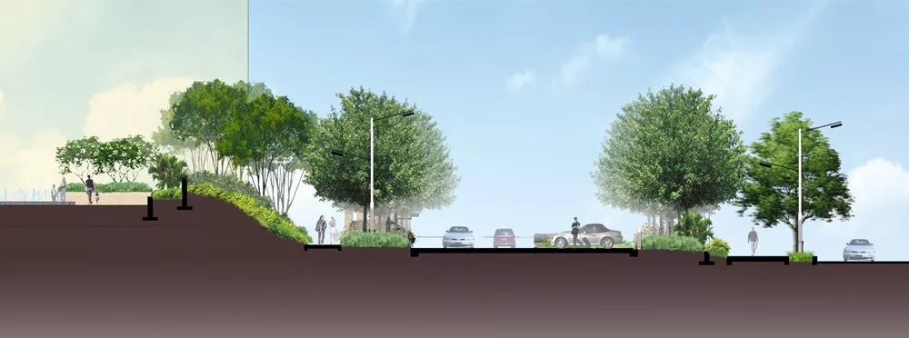 道路平剖面psd一键剖面神器