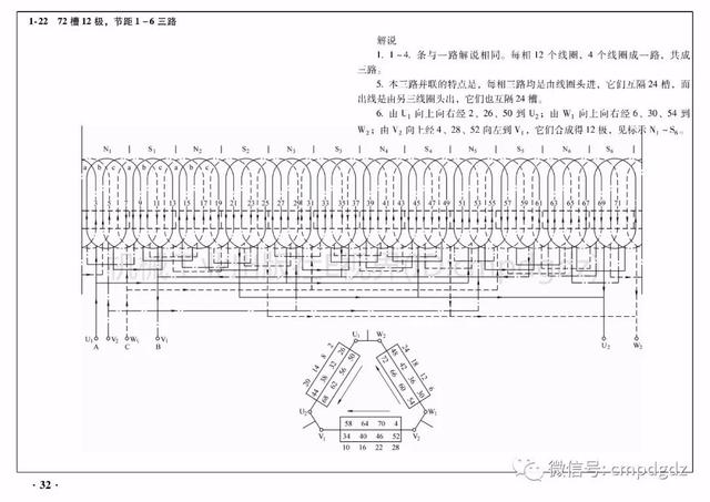 三相異步電動機繞組接線圖15例