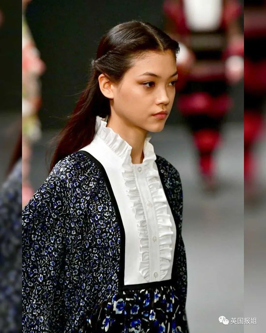 18岁日法混血少女横扫时装周这脸蛋美到我哭泣