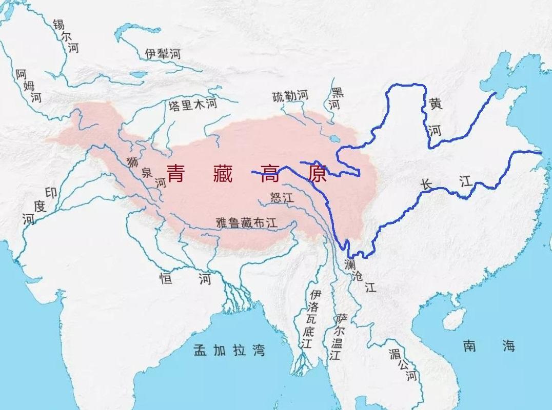 发源于青藏高原的黄河和长江,河水都东流入海而不会再复回了吗?