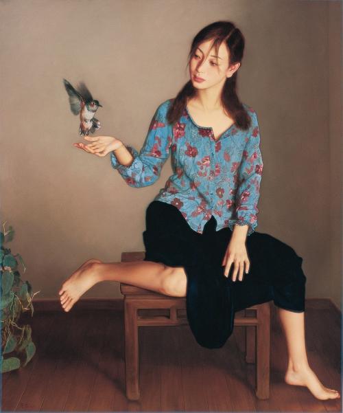 女演员14岁开始做人体模特,一幅画卖459万,网友称其为艺术献身_刘玫麟