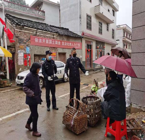 防控疫情担使命昼夜奋战守初心永新县公安局龙门派出所一线抗击疫情