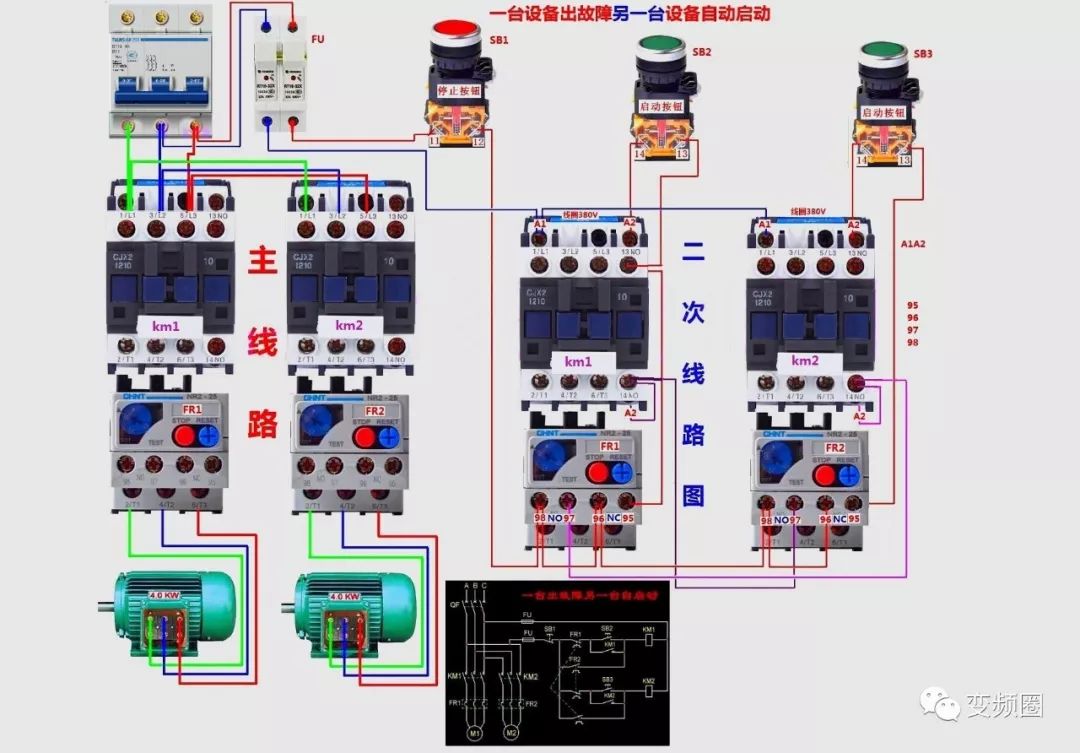 電工實物接線圖 一看就懂,電工必須學習 收藏