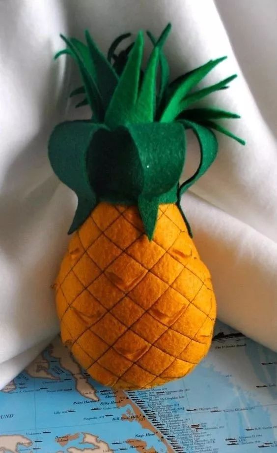 用不织布就能 diy 水果蔬菜(附教程)_进行